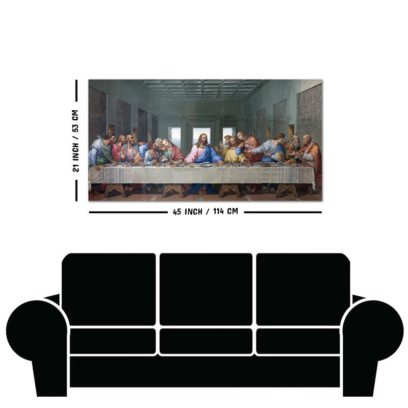Last supper of Jesus Wall Painting