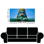 Statue of Lord Hanuman Canvas Wall Painting