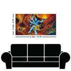 Natraja Lord of the Dance Canvas Wall Painting