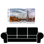 Eiffel Tower and Seine River Bedroom Wall Painting