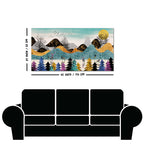 Modern Art Forest Premium wall Painting