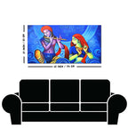 Beautiful Wall Painting of Radha Krishna
