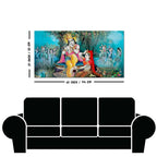 Hindu Lord Radha kishana Wall Painting