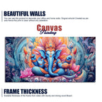 Lord Ganesh Decorative Artistic Canvas Wall Painting