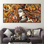 Premium Spiritual Lord Shiva Painting for Modern Home Walls