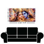 Shree Radha Krishna Premium Canvas Wall Painting