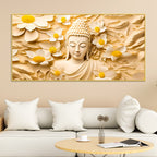 Buddha Canvas Wall Painting for Home & Office