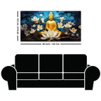 Premium Spiritual Buddha Canvas Painting for Home Decor