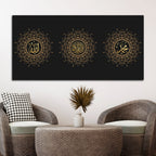 Modern Islamic Canvas Wall Painting for Living Room & Masjid