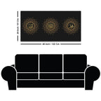 Modern Islamic Canvas Wall Painting for Living Room & Masjid