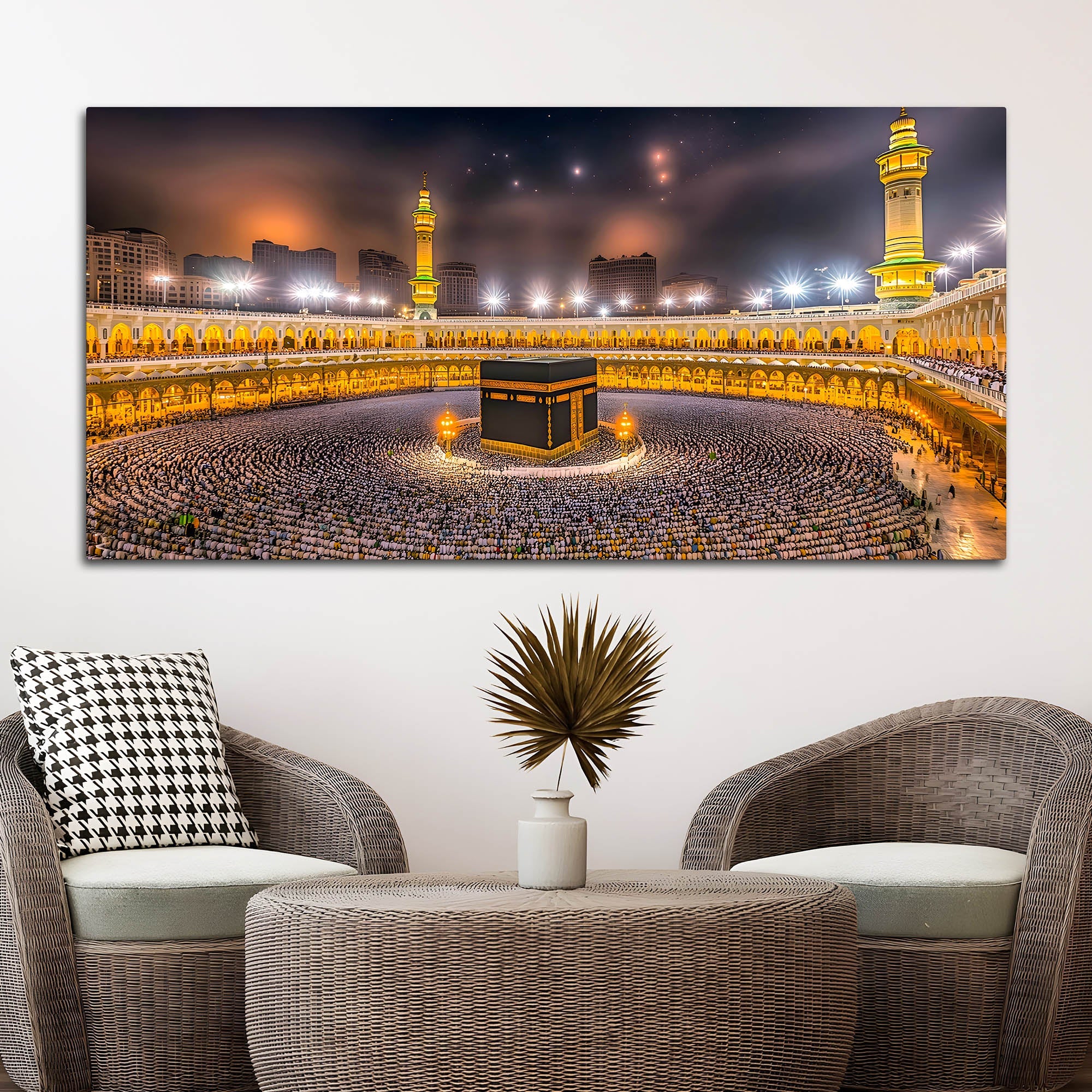 Luxury Kaaba Wall Painting for Decor