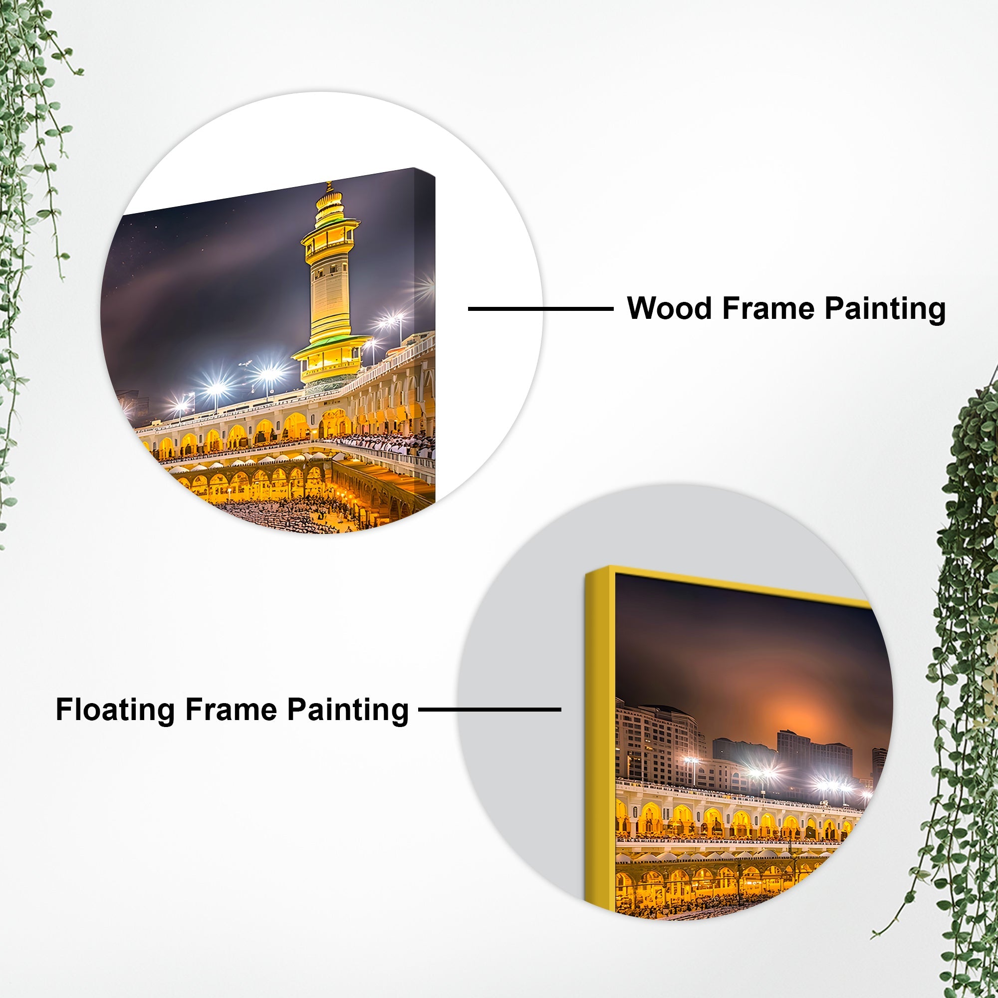 Luxury Kaaba Wall Painting for Decor
