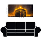 Islamic Kaaba Night Glow Wall Decor Painting