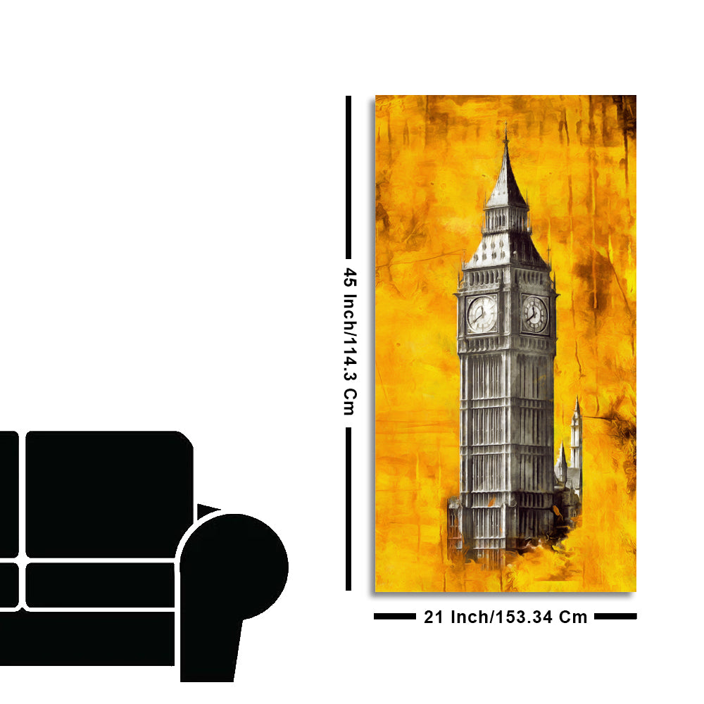Big Ben of London Premium Canvas Wall Painting