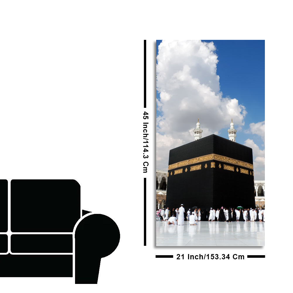 Premium Canvas Muslim Wall Painting of Masjid Al Haram