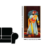Chhatrapati Shivaji Maharaj Canvas Wall Painting