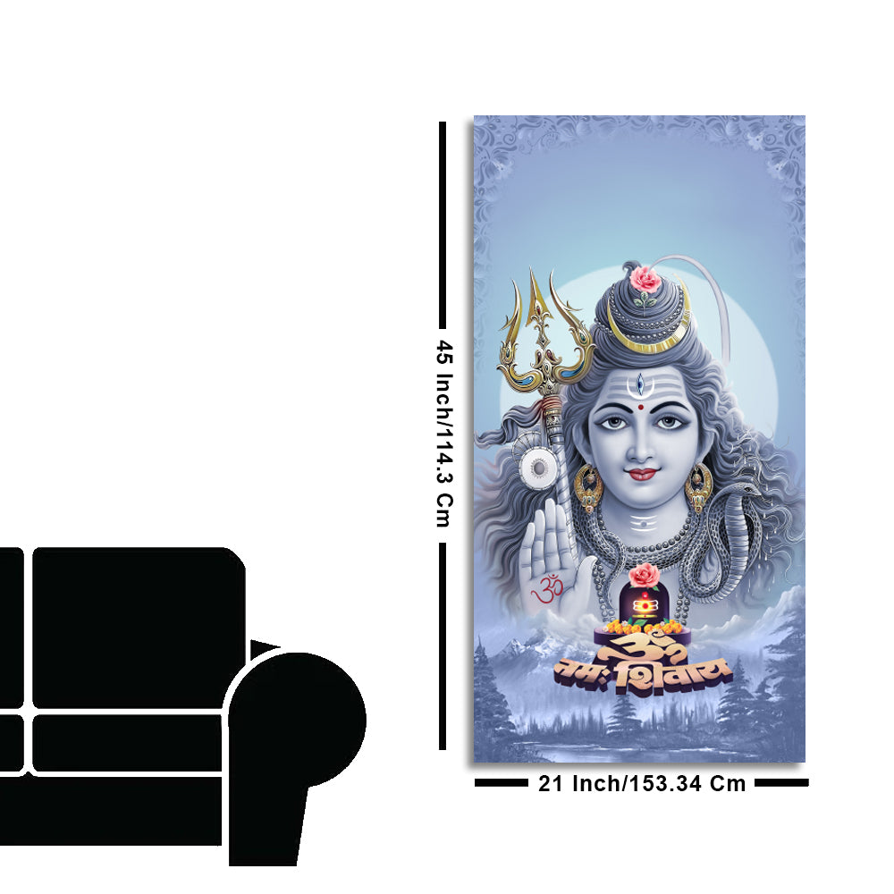 Spiritual Mahadev Premium Wall Painting