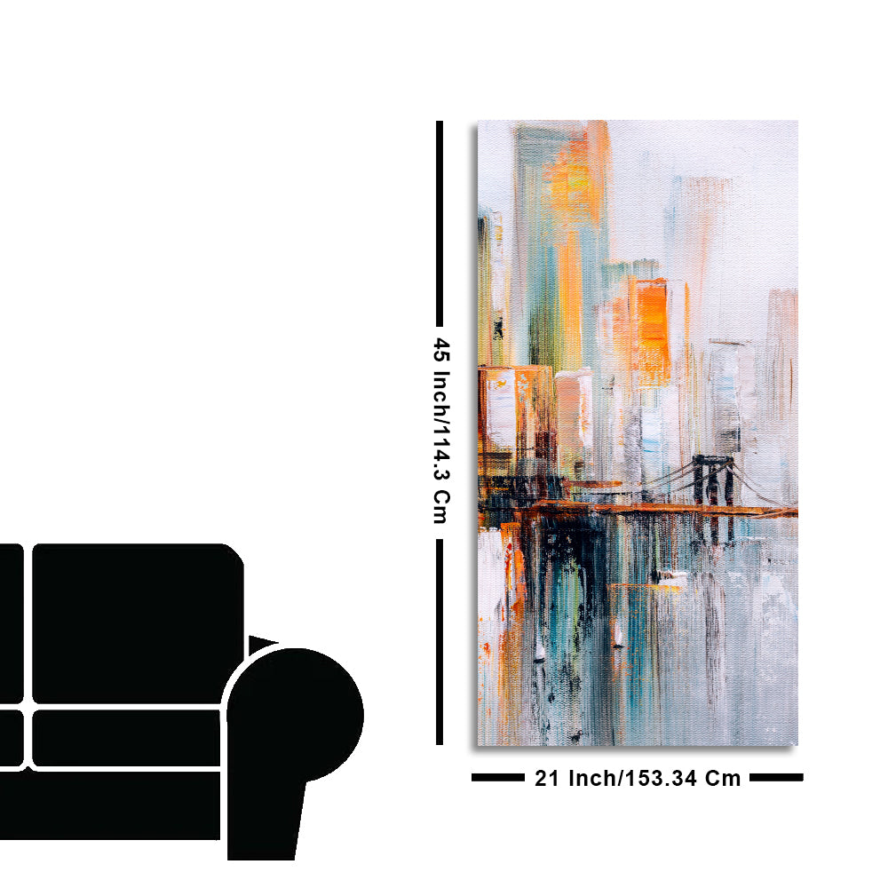 Golden Gate Bridge Beautiful Abstract Canvas painting