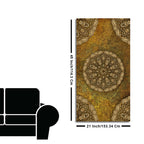 Golden Mandala Design Art Canvas Wall Painting
