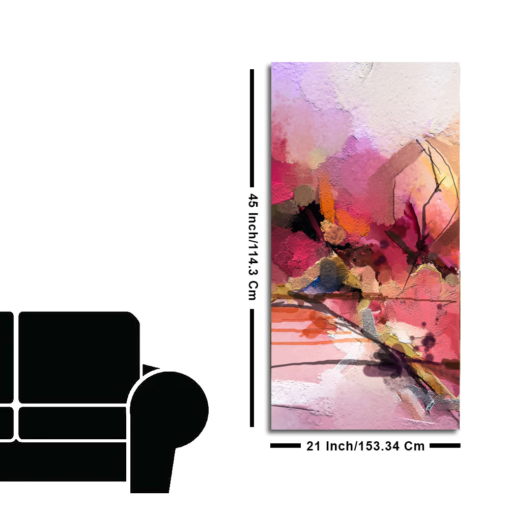 Abstract Landscape Contemporary art Premium Canvas Wall Painting