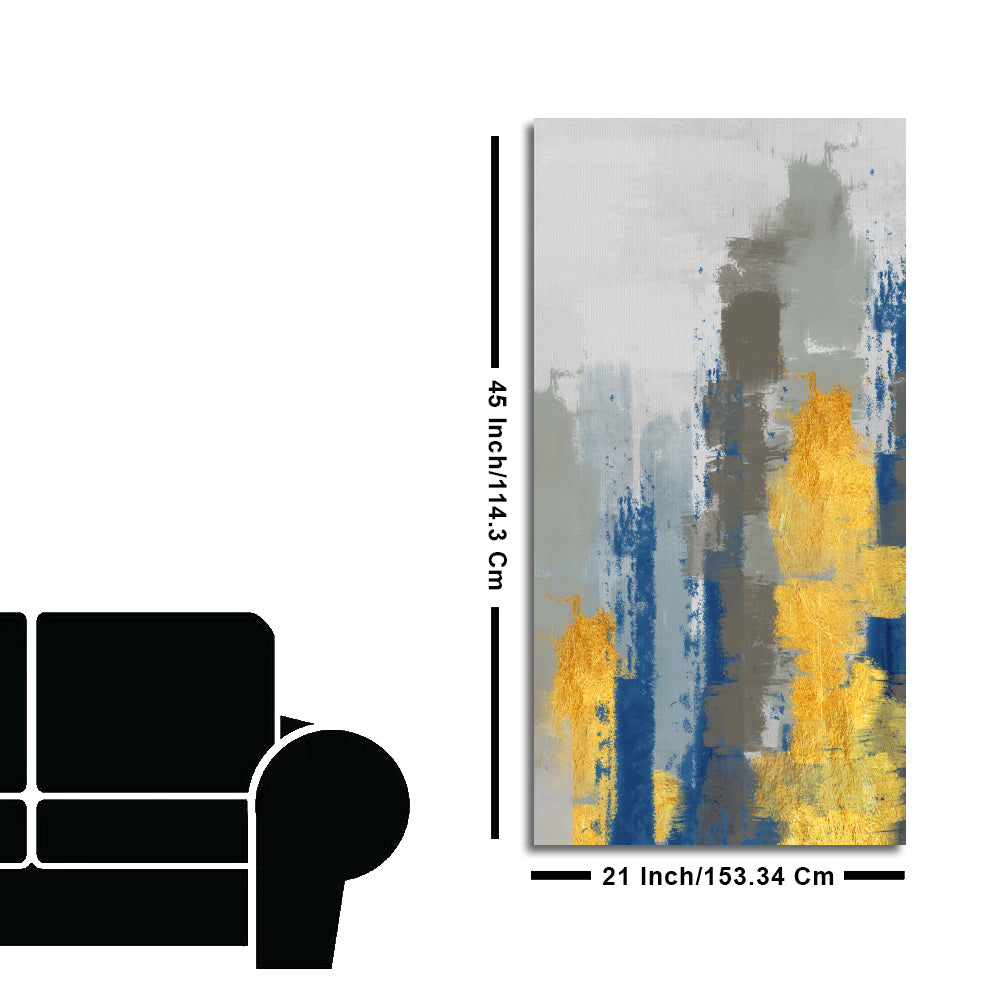 Beautiful Color Abstract Art Premium Canvas Wall Painting