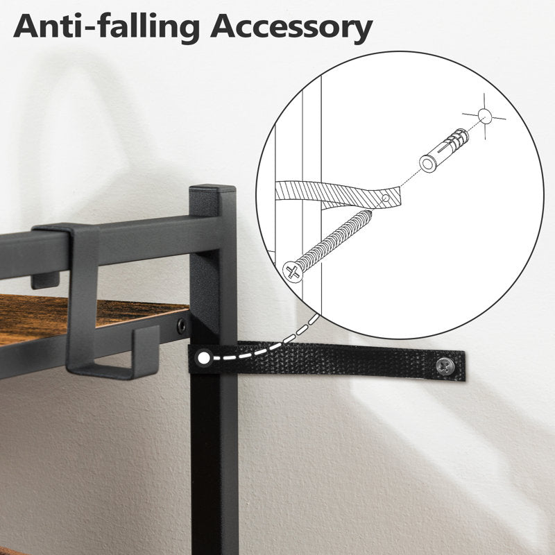 Modern Narrow Shoe Rack Tower with Storage Shelves, Space-Saving Shoe Organizer for Home