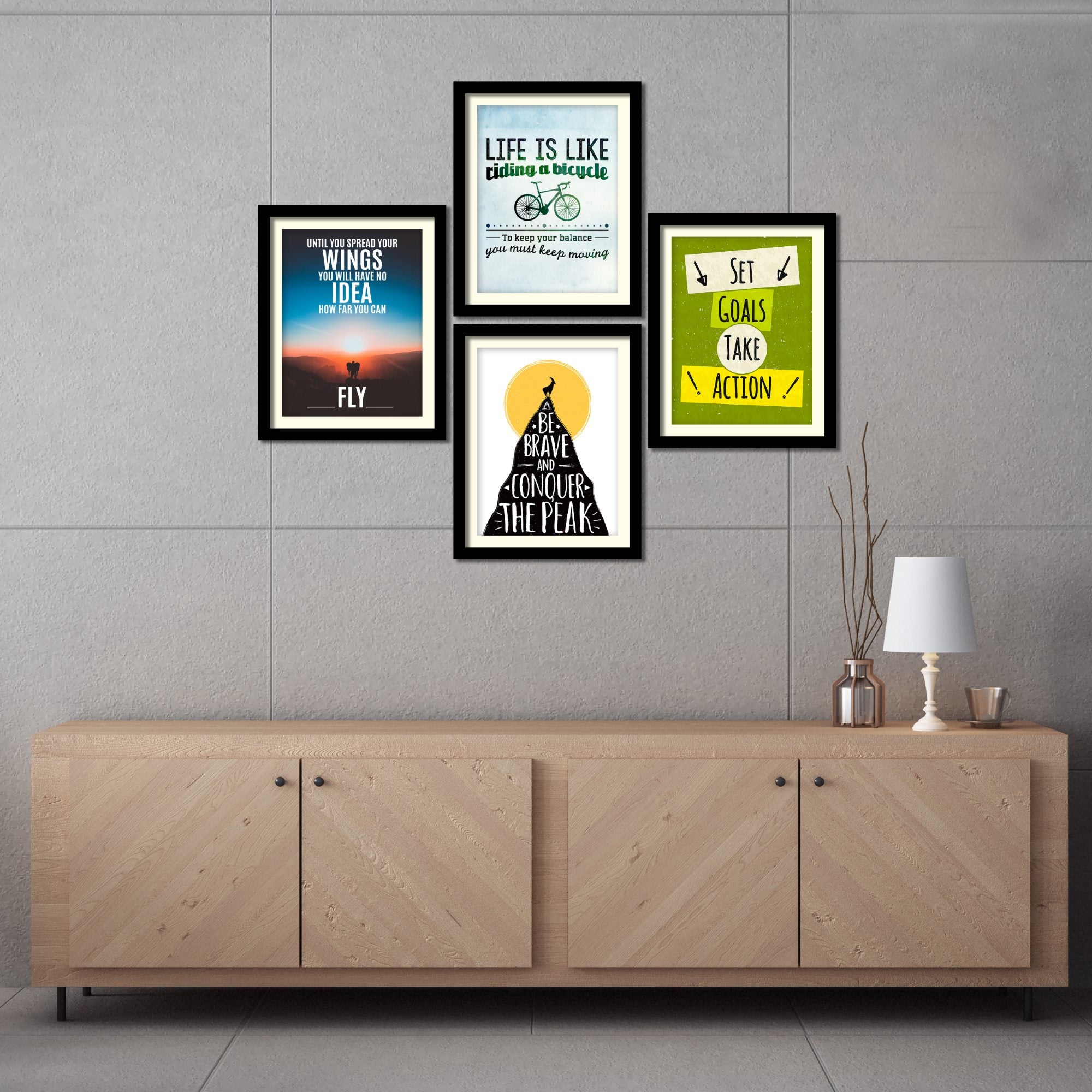 Premium Wall Frame Set of Four