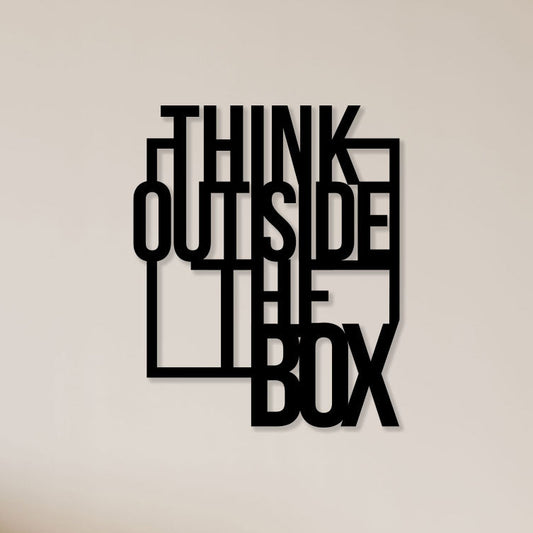 Think Outside the Box – Inspiring Metal Wall Art by Decor Smart