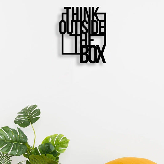 Think Outside the Box – Inspiring Metal Wall Art by Decor Smart