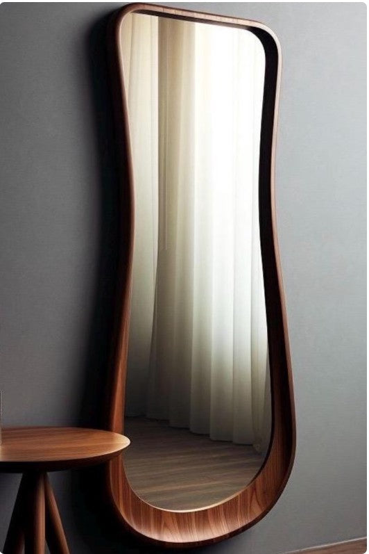 Luxury Wooden Full Length Wall Mirror