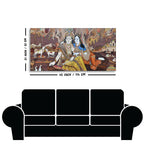 Radha Krishna Canvas Wall Painting