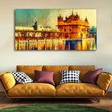 Divine Beauty of Amritsar – Golden Temple Canvas wall painting
