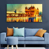 Divine Beauty of Amritsar – Golden Temple Canvas wall painting