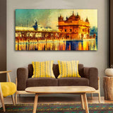 Divine Beauty of Amritsar – Golden Temple Canvas wall painting