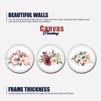 Painting of Roses 3 Pieces Wall Hanging