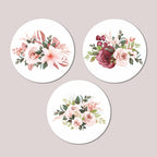 Painting of Roses 3 Pieces Wall Hanging