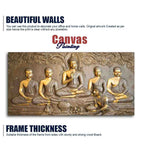 peaceful buddha painting