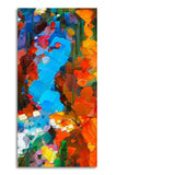 Abstract Acrylic Colorful Textured Canvas Wall Painting - Decor Smart