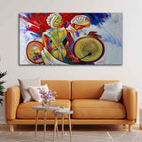 Abstract Art Folk Dance Wall Painting - Decor Smart