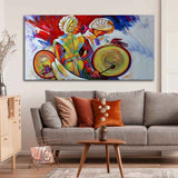 Abstract Art Folk Dance Wall Painting - Decor Smart