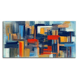 Abstract art of Colorful Texture Premium Canvas Wall Painting - Decor Smart