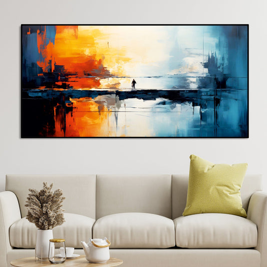 Abstract Colorful Artistic Art Canvas Wall Painting - Decor Smart
