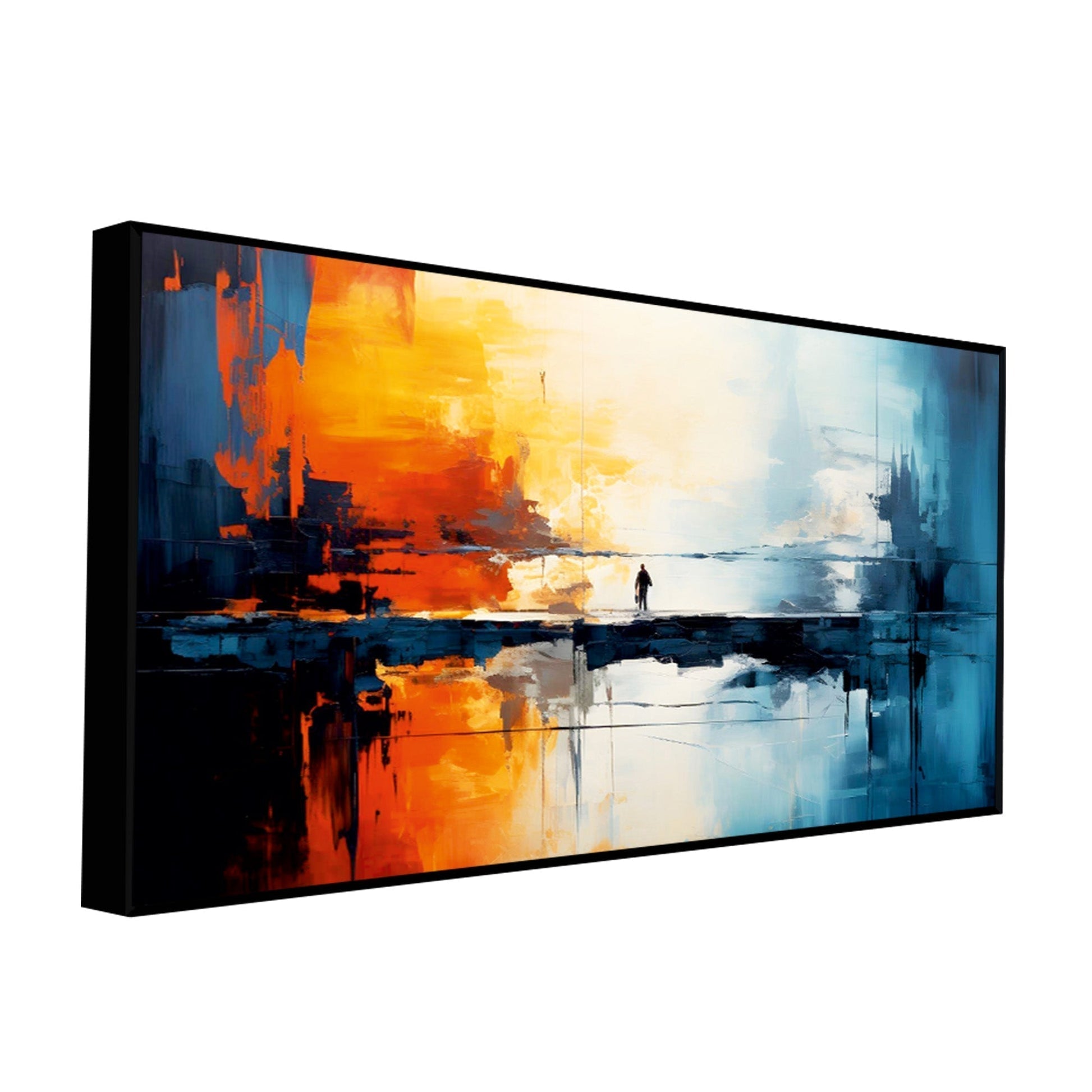 Abstract Colorful Artistic Art Canvas Wall Painting - Decor Smart