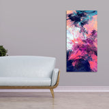 Abstract Colorful Dynamic Texture Background Premium Canvas Wall Painting - Decor Smart