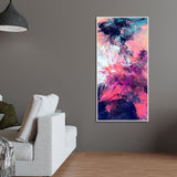 Abstract Colorful Dynamic Texture Background Premium Canvas Wall Painting - Decor Smart