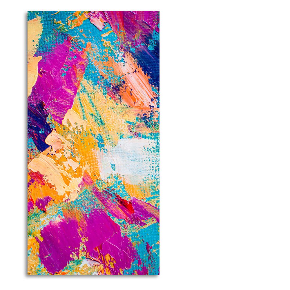 Abstract Colorful Modern Textured Art Premium Wall Painting - Decor Smart