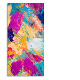 Abstract Colorful Modern Textured Art Premium Wall Painting - Decor Smart