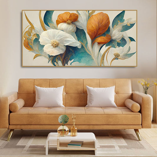 Spring Bloom – Colorful Abstract Floral Art by Decor Smart