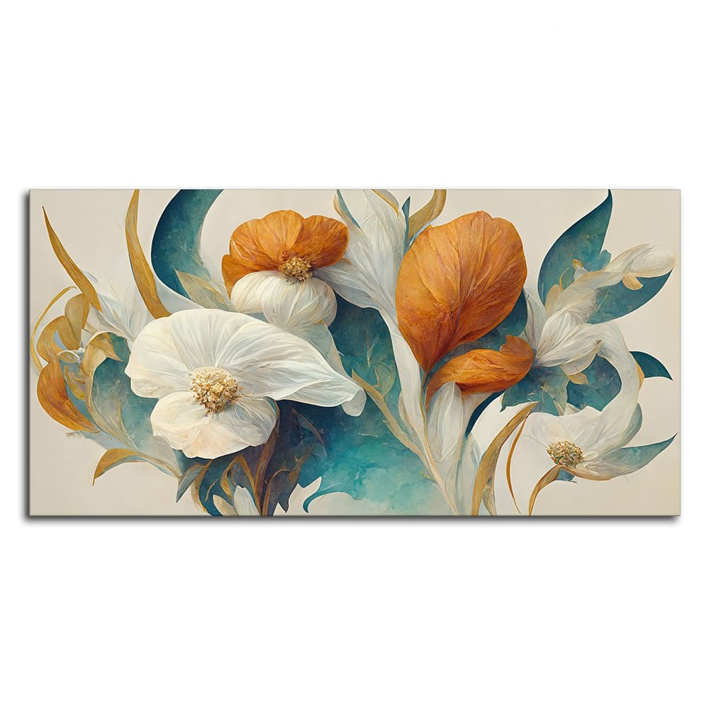 Spring Bloom – Colorful Abstract Floral Art by Decor Smart