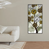 Abstract Flowers Designer Art Canvas Wall Painting - Decor Smart